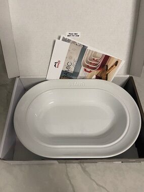 Staub Ceramic Oval Dish